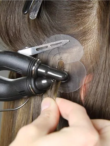 Bonding Extensions werden angebracht